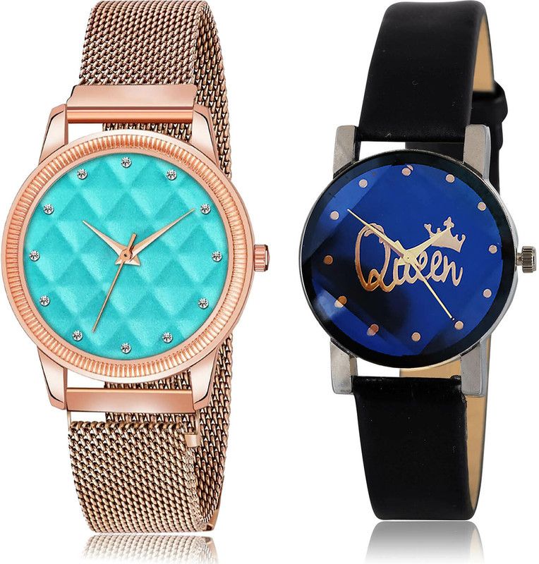 Analog Watch - For Girls Latest Diwali 2 Watch Combo For Women And Girls - GW15-GC307