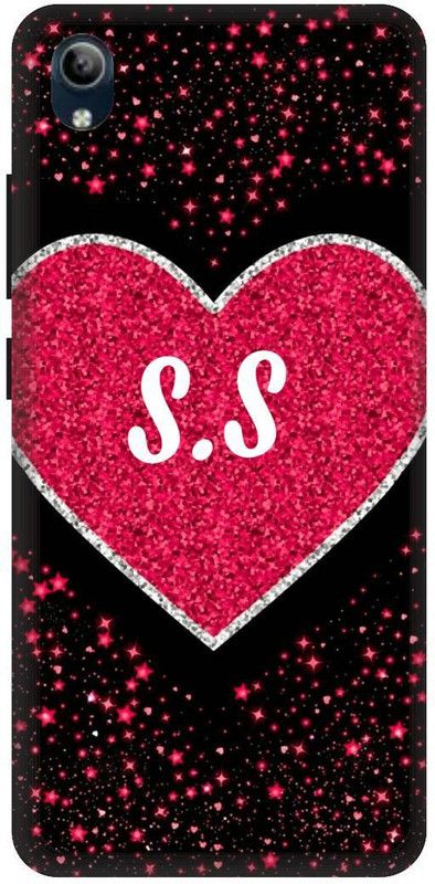 PHONE WALEY.COM Back Cover for VIVO Y90 , VIVO 1908 ,SS, S LOVES , SS NAME, SS Love Printed  (Red, Hard Case, Pack of: 1)