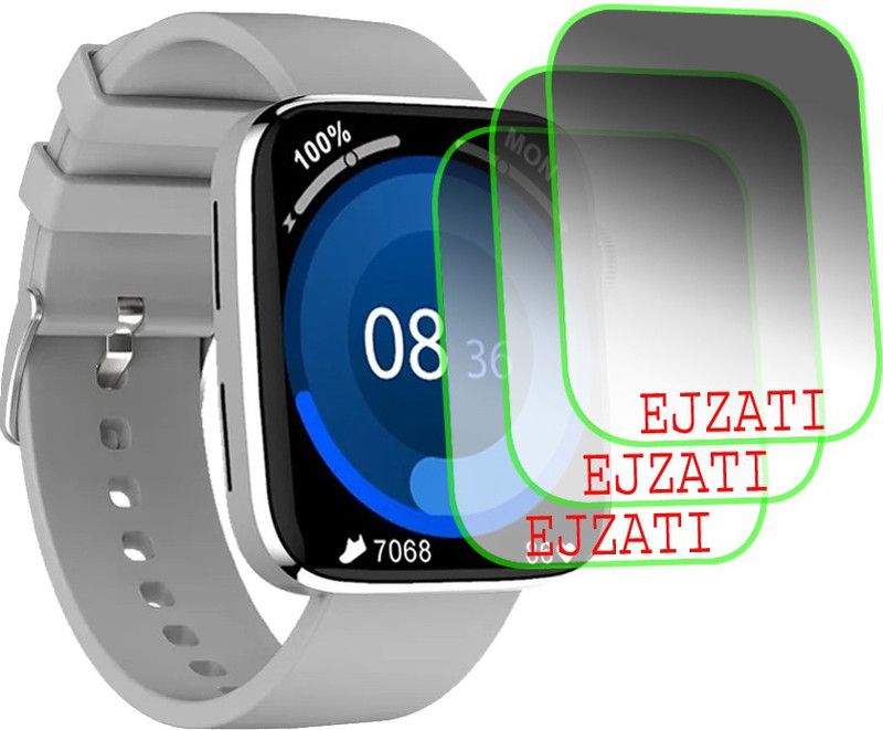 EJZATI Screen Guard for GAZZIFY CHOICE SMARTWATCH  (Pack of 3)