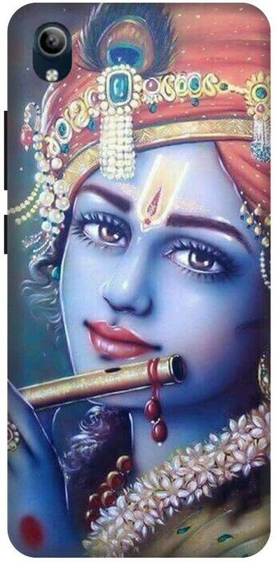 PHONE WALEY.COM Back Cover for VIVO Y90 , VIVO 1908 ,Krishna , Krishan ji,khana .Printed back cover  (Multicolor, Hard Case, Pack of: 1)