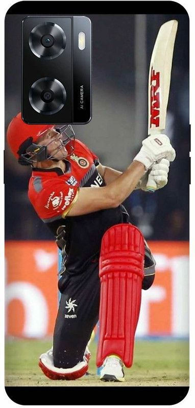 Dimora Back Cover for realme narzo 50 5G, ABHRHAM DEVILLERS 360 RCB CRICKETPLAYER  (Red, Hard Case, Pack of: 1)