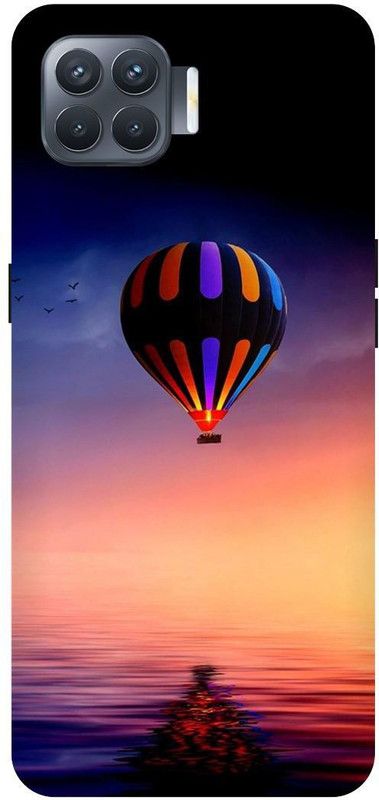 THESTONEWELL Back Cover for OPPO F 17 PRO INDIAN BALLOON GUBARA  (Multicolor, Waterproof)