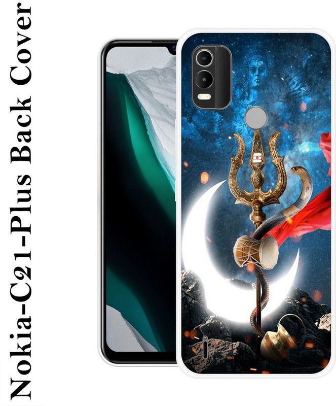 KUDI Back Cover for Nokia C21 Plus  (Multicolor, Grip Case, Silicon, Pack of: 1)