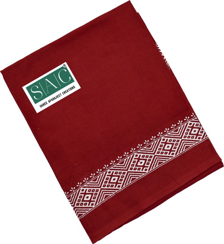 SAC SHREE APARAJEET CREATIONS Cotton 250 GSM Bath, Hand, Face, Beach, Sport, Hair Gamcha