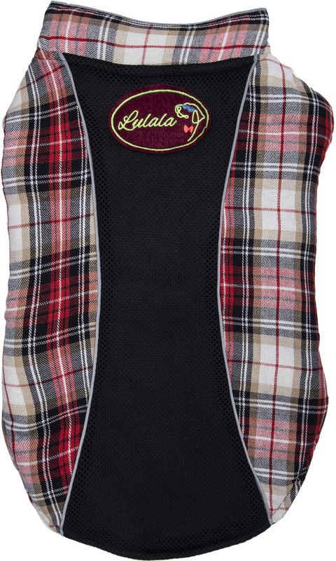 Lulala Winter Jacket for Dog, Cat  (Blue-Red)