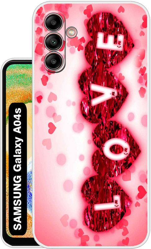 Case Club Back Cover for SAMSUNG Galaxy A04s  (Pink, Grip Case, Silicon, Pack of: 1)