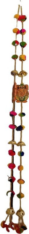 DHRITI Door Long toran with mirror work for diwali and festival Toran