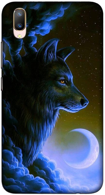 CROKIAN Back Cover for ViVO V11 Pro Fox black Back Cover  (Multicolor, Hard Case)