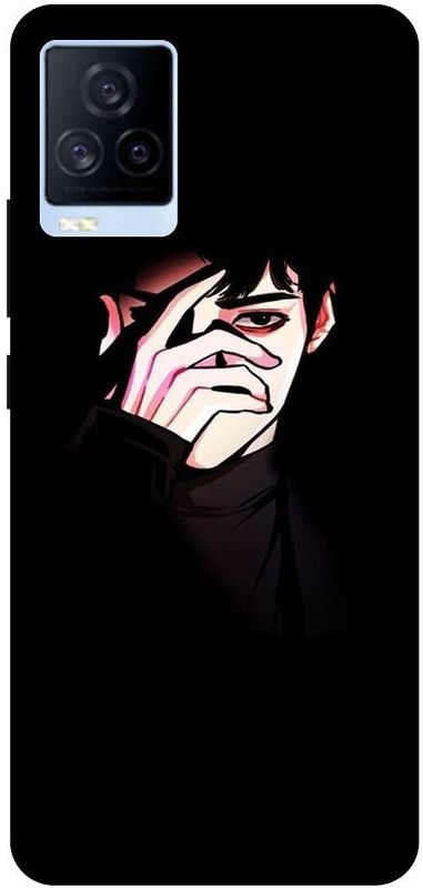 THE NARAYANA COLLECTIONS Back Cover for IQOO 7- V2049A-BTS,BOY,FACE,ALONE,SAD  (Multicolor, Hard Case, Pack of: 1)