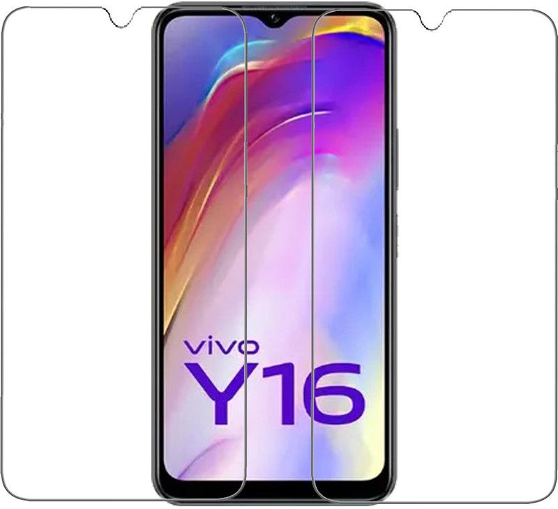 INFINITYWORLD Tempered Glass Guard for vivo Y16  (Pack of 2)