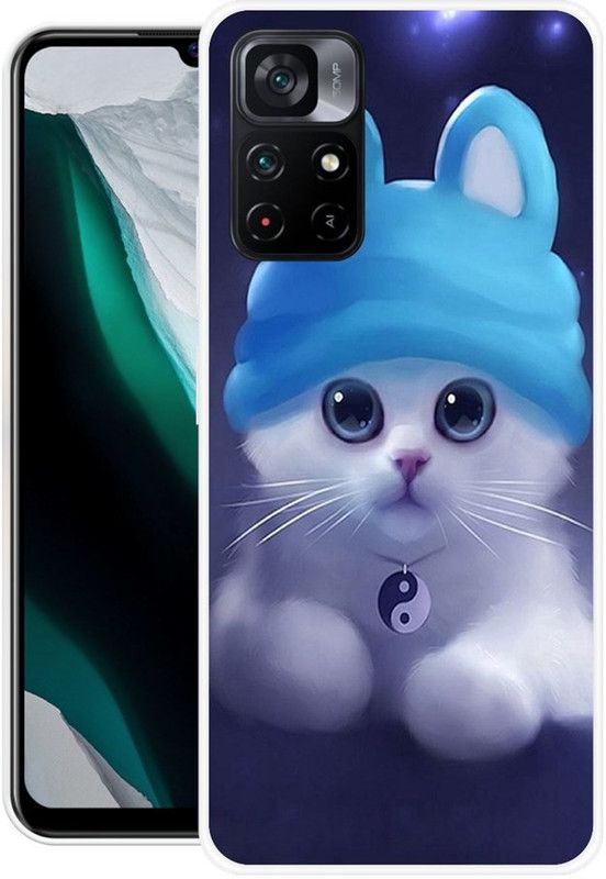 JATLAND Back Cover for Poco M4 Pro (5G)  (Multicolor, Grip Case, Silicon, Pack of: 1)