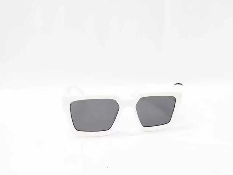 UV Protection, Mirrored Retro Square Sunglasses (Free Size)  (For Men, Black)