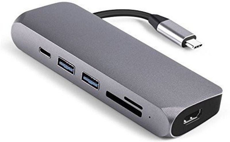 Tobo TD-USBHUB Card Reader  (Grey)