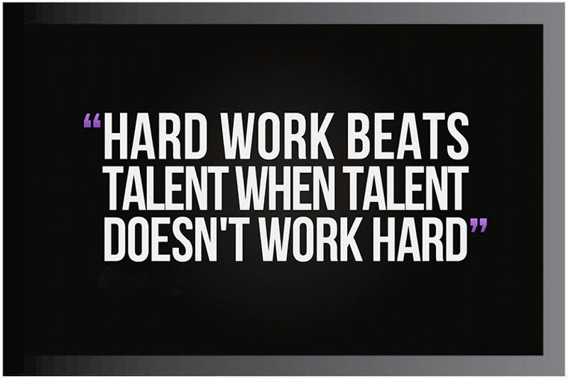 Motivational Quote Frame Poster For Room Synthetic Wood Gloss Lamination F90 Paper Print  (14 inch X 20 inch, Framed)