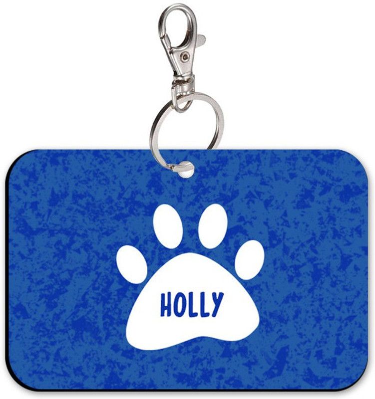 SKY TRENDS Bone Shape Collar Locket/Pendant for Dogs & Puppy -1141 Info Engraved Dog Collar Charm  (Multicolor, Rectangle)
