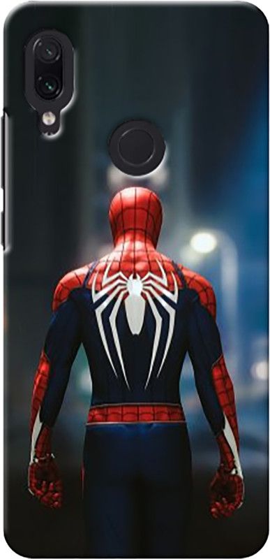 GSSS Back Cover for Mi Redmi Note 7 Pro, Spider Man Case 3  (Multicolor, 3D Case, Pack of: 1)