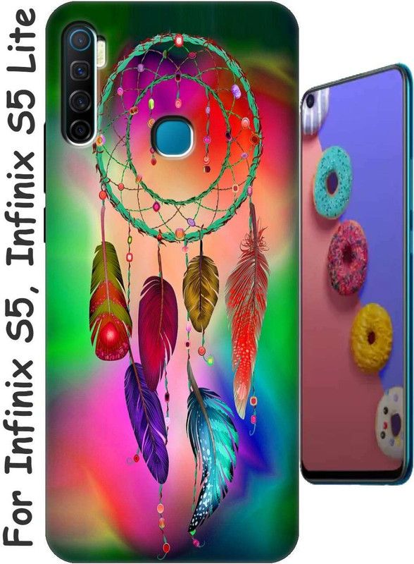YornoSis Back Cover for Infinix S5 Lite/ Infinix S5 2817  (Pink, Flexible, Silicon, Pack of: 1)