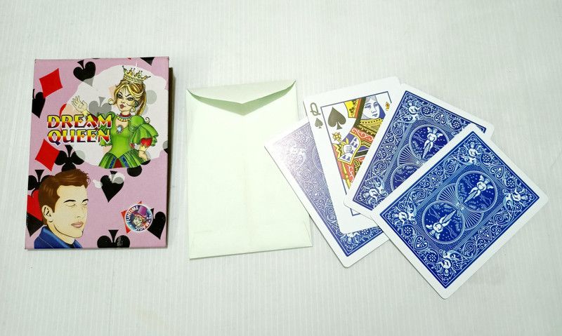 A SARKAR MAGIC WORLD DREAM QUEEN PREDICTION MENTAL CARD MAGIC 1 Magic Tricks  (Age: 7 YEARS AND UP)