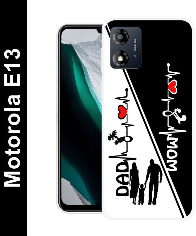 mitzvah Back Cover for Moto E13  (Multicolor, Grip Case, Silicon, Pack of: 1)