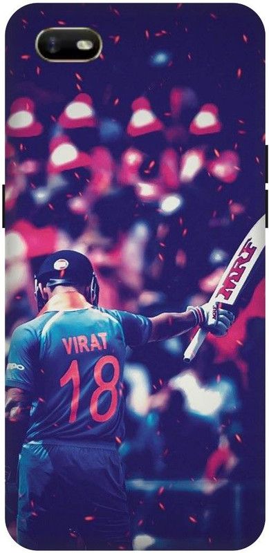 JUGGA Back Cover for realme C2, RMX1941, VIRAT, KOHLI, INDIAN, PLAYER, RCB  (Purple, Hard Case, Pack of: 1)