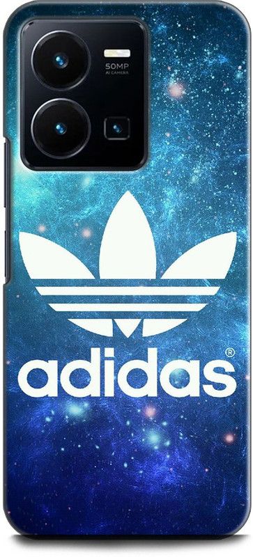 WallCraft Back Cover for Vivo Y35, V2205 ADIDAS, ADIDAS SYMBOL, ADIDAS LOGO, ADIDAS SIGN  (Multicolor, Dual Protection, Pack of: 1)
