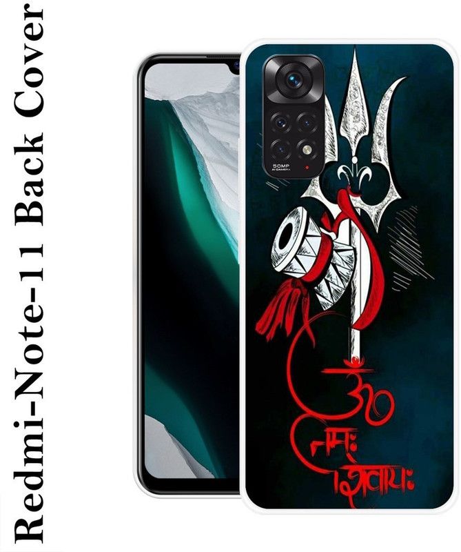 PINKLAND Back Cover for Redmi Note 11  (Multicolor, Grip Case, Silicon, Pack of: 1)