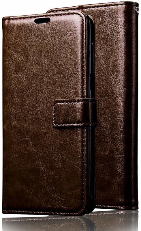 HUMA WORLD Back Cover for Vivo Y12S (Coffee)  (Brown, Cases with Holder, Pack of: 1)