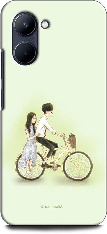 WallCraft Back Cover for Realme C33, RMX3624 GIRL BOY, LOVE, ANIME, PINK, CARTOON, CUTE GIRL, DOLL  (Multicolor, Dual Protection, Pack of: 1)