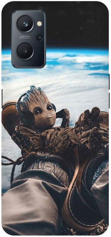 Zaplab Back Cover for OPPO K10, CPH2373 Baby Groot Avengers Printed Mobile Back Cover  (Multicolor, Hard Case, Pack of: 1)