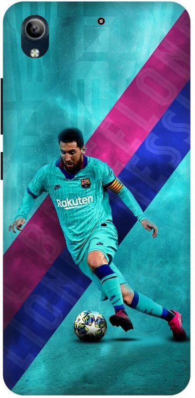 play fast Back Cover for vivo Y91i, 1820, LIONEL, MESSI, CUP, 10, MESSI  (Blue, Hard Case, Pack of: 1)