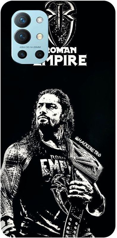 FRONK Back Cover for OnePlus 9R 5G, LE2101, ROMAN, REIGNS, WRESTLER, WWE, SHIELD  (Black, Hard Case, Pack of: 1)