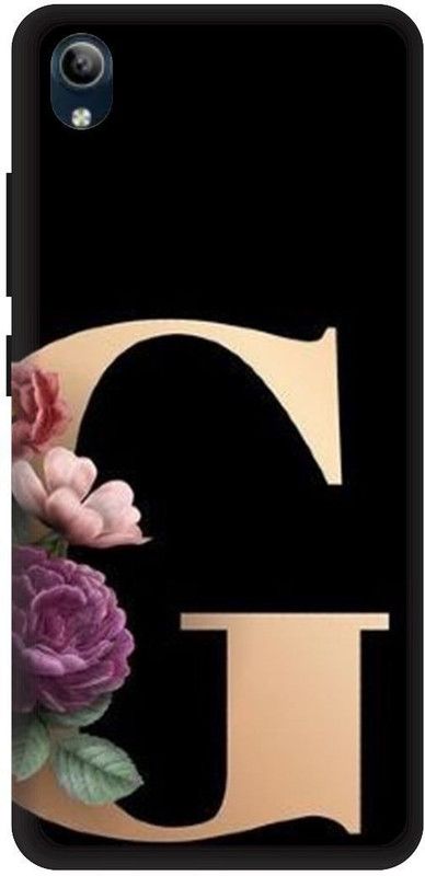 PHONE WALEY.COM Back Cover for VIVO Y90 , VIVO 1908 ,G letter,G name G word , Printed Back Cover  (Black, Hard Case, Pack of: 1)