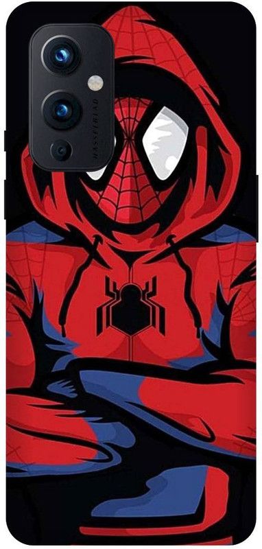 FRONK Back Cover for OnePlus 9 5G, LE2111, THE, AMAZING, SPIDERMAN, SPIDER  (Red, Hard Case, Pack of: 1)