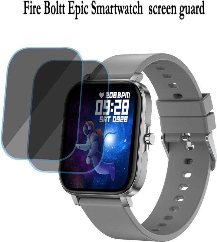 EJZATI Screen Guard for Fire Boltt Epic Smartwatch  (Pack of 2)