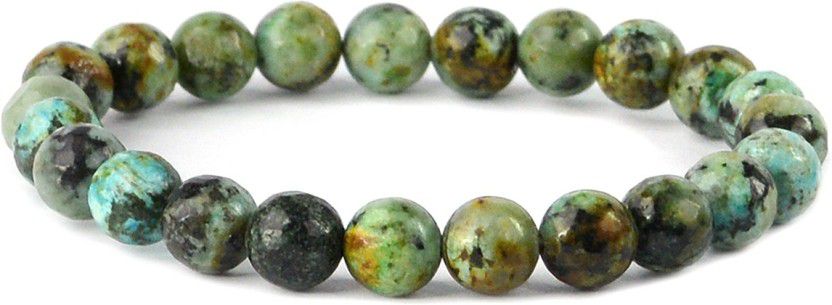 Stone Beads, Crystal, Turquoise Bracelet