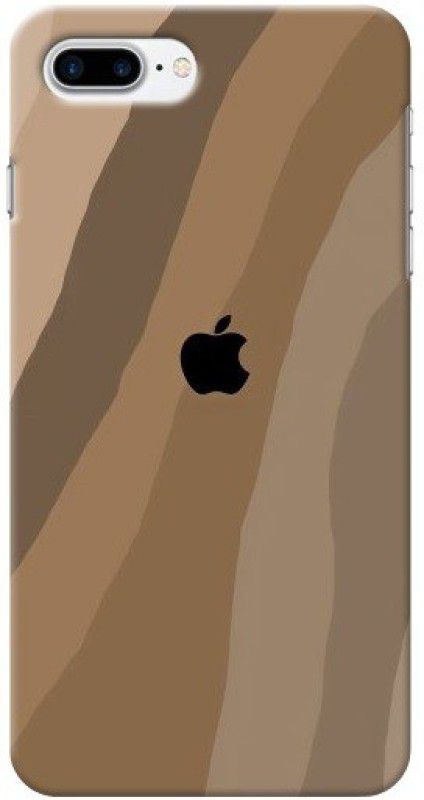 Thermobeans Back Cover for Wave Brown Printed Transparent Case IPhone 7,8 Plus  (Brown, Pack of: 1)