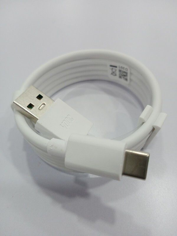 GANDHI FASHION USB Type C Cable 6.5 A 1.00311999999995 m Copper Braiding data cable type c to type a  (Compatible with Type-C Cable for Poco F1 Armoured Edition USB Cable | Data Sync Cable, White, One Cable)