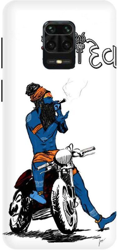 THE NARAYANA COLLECTIONS Back Cover for POCO M2 PRO-MAHAKAL,SHIV,BHOLENATH,AGHORI,BABA  (Multicolor, Hard Case, Pack of: 1)