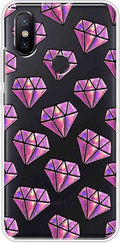 Print Zap Back Cover for Mi A2  (Multicolor, Flexible, Silicon, Pack of: 1)