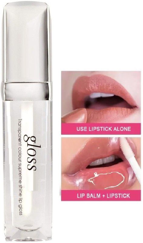 Yuency shine WATER PROOF & LONG LASTING LIP GLOSS LIPS GLOSS FOR ALL SKIN TYPE  (6 ml, TRANSPARENT)