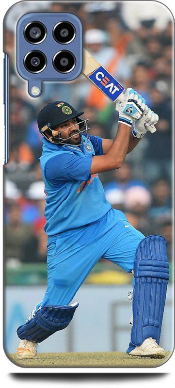WallCraft Back Cover for SAMSUNG Galaxy M53 5G ROHIT SHARMA, CRICKET, PLAYER, CRICKETER  (Multicolor, Dual Protection, Pack of: 1)