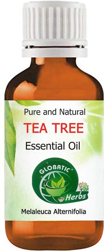 GLOBATIC Herbs TEA TREE Essential Oil (50ml)-Melaleuca Alternifolia & 100% undiluted  (50 ml)