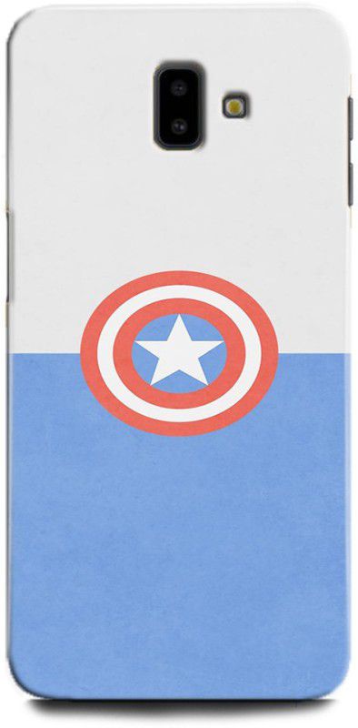 Afterglow Back Cover for SAMSUNG Galaxy J6 Plus CAPTAIN AMERICA, AVENGERS, MARVEL, COMICS, SHEILD, SUPERHERO  (Multicolor, Shock Proof, Pack of: 1)