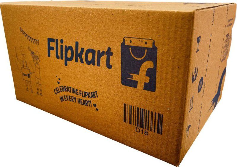 Flipkart Carton Box 12 x 6.5 x 8 inch  (Pack of 1000, 150 Gsm)