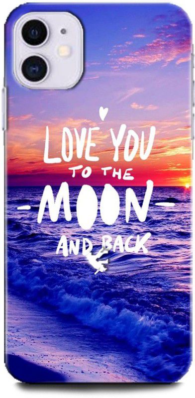 WallCraft Back Cover for Apple iPhone 11 / MOTIVATIONAL, QUOTES, LOVE YOU, LOVE, MOON, NATURE, RRLIGIOUS, POSITIVE  (Multicolor, Dual Protection, Pack of: 1)