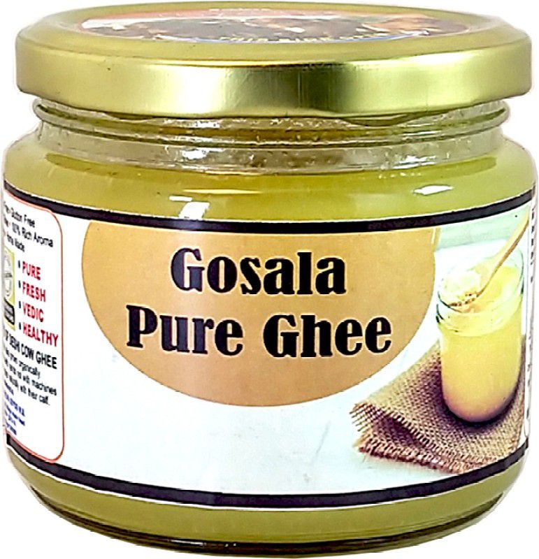 OCB Gosala Pure Ghee Bilona Hand Churned Healthy Ghee 250 g Glass Bottle