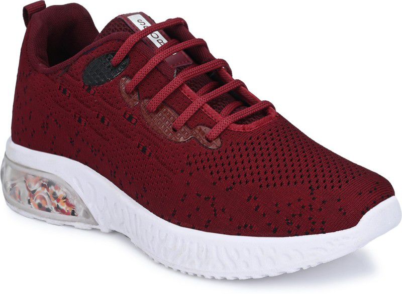 New Design Lightweight, Breathable Running Shoes Walking Shoes For Men  (Maroon)