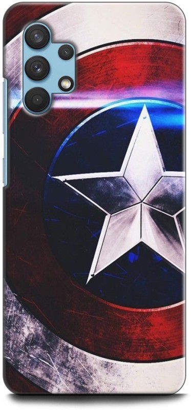 WallCraft Back Cover for SAMSUNG Galaxy A13 CAPTAIN AMERICA, SHIELD, AVENGER, MARVEL, COMIC  (Multicolor, Dual Protection, Pack of: 1)