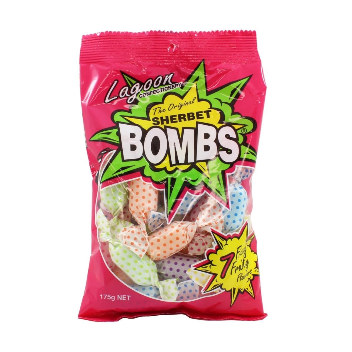 Lagoon The Original Fruity Sherbet Bombs 175g