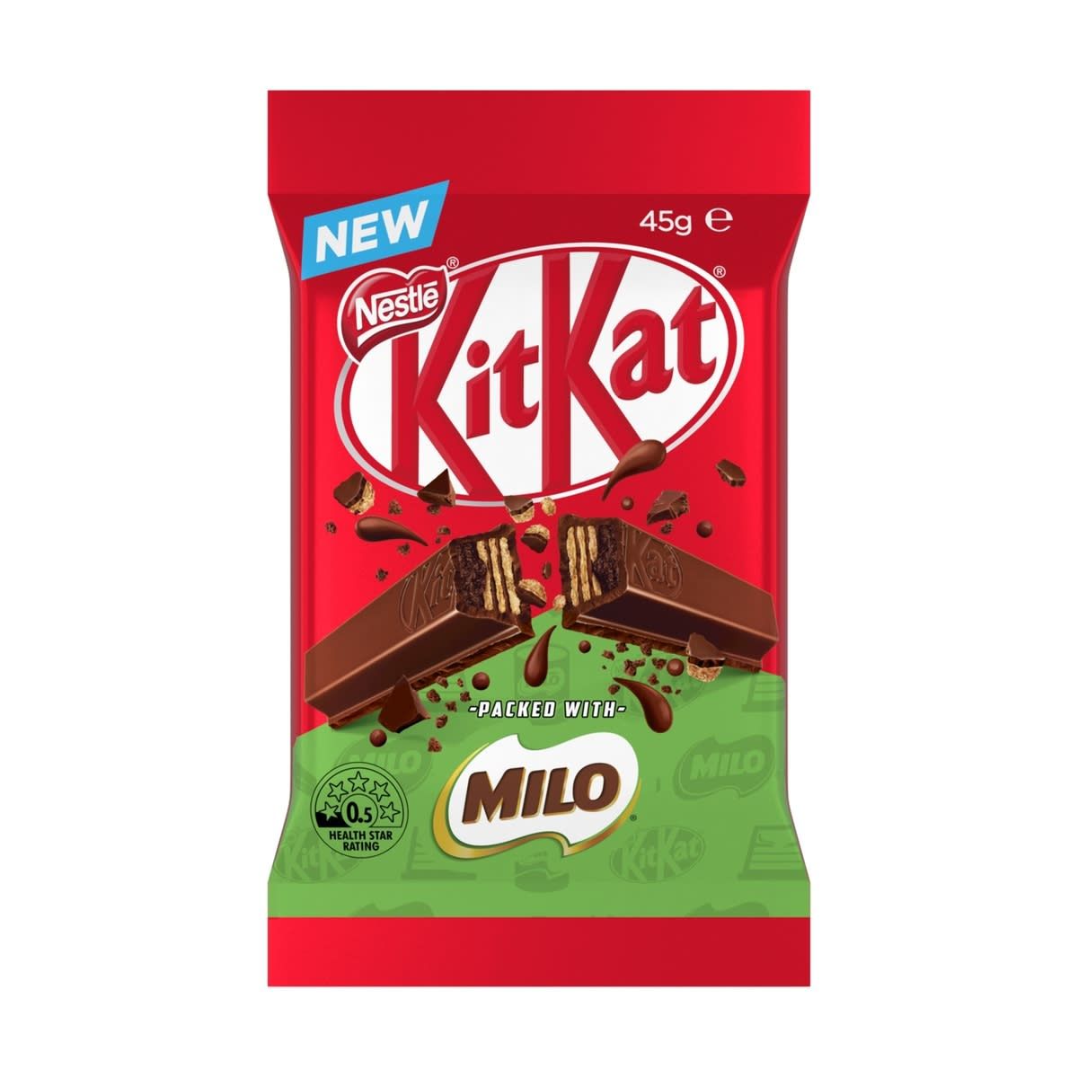 Nestle KitKat Chocolate Packed with Milo 45g